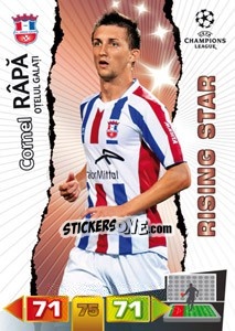 Sticker Cornel Râpă - UEFA Champions League 2011-2012. Adrenalyn XL n. 204 - Panini