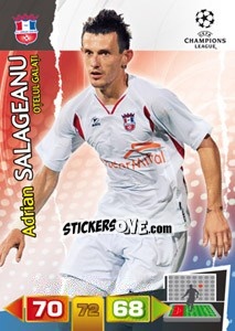 Sticker Adrian Salageanu - UEFA Champions League 2011-2012. Adrenalyn XL n. 206 - Panini