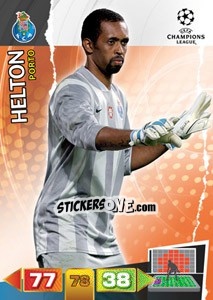 Cromo Helton - UEFA Champions League 2011-2012. Adrenalyn XL - Panini