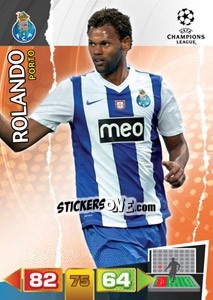 Sticker Rolando - UEFA Champions League 2011-2012. Adrenalyn XL - Panini