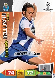 Sticker Fernando Belluschi - UEFA Champions League 2011-2012. Adrenalyn XL - Panini