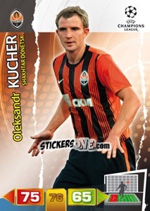 Sticker Oleksandr Kucher - UEFA Champions League 2011-2012. Adrenalyn XL n. 239 - Panini