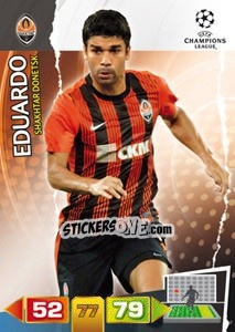 Cromo Eduardo da Silva - UEFA Champions League 2011-2012. Adrenalyn XL - Panini