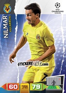 Cromo Nilmar - UEFA Champions League 2011-2012. Adrenalyn XL - Panini