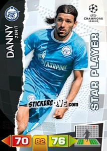 Sticker Danny - UEFA Champions League 2011-2012. Adrenalyn XL n. 273 - Panini