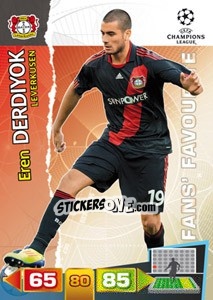 Sticker Eren Derdiyok - UEFA Champions League 2011-2012. Adrenalyn XL n. 301 - Panini