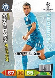 Figurina Aleksandr Kerzhakov - UEFA Champions League 2011-2012. Adrenalyn XL - Panini