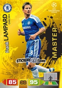 Sticker Frank Lampard - UEFA Champions League 2011-2012. Adrenalyn XL n. 333 - Panini