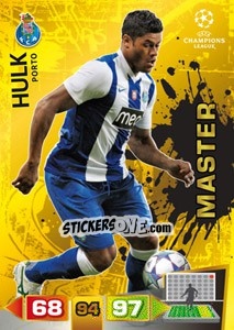 Sticker Hulk - UEFA Champions League 2011-2012. Adrenalyn XL - Panini