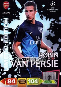 Sticker Robin van Persie - UEFA Champions League 2011-2012. Adrenalyn XL n. LE2 - Panini