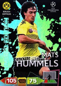 Cromo Mats Hummels - UEFA Champions League 2011-2012. Adrenalyn XL - Panini
