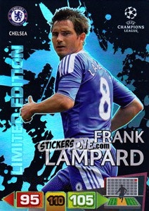 Sticker Frank Lampard - UEFA Champions League 2011-2012. Adrenalyn XL n. LE20 - Panini
