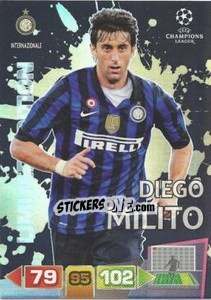 Cromo Diego Milito