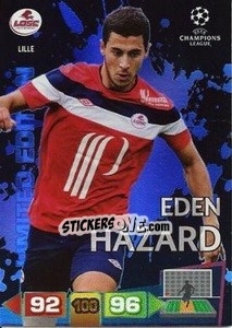 Cromo Eden Hazard - UEFA Champions League 2011-2012. Adrenalyn XL - Panini