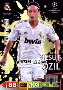 Cromo Mesut Özil - UEFA Champions League 2011-2012. Adrenalyn XL - Panini