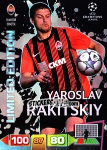 Sticker Yaroslav Rakitskiy - UEFA Champions League 2011-2012. Adrenalyn XL n. LE41 - Panini