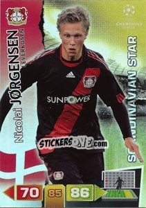 Sticker Nicolai Jørgensen - UEFA Champions League 2011-2012. Adrenalyn XL n. SS2 - Panini