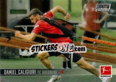 Sticker Daniel Caligiuri - Stadium Club Chrome Bundesliga 2021-2022 - Topps