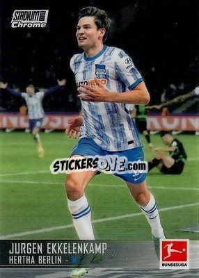 Sticker Jurgen Ekkelenkamp - Stadium Club Chrome Bundesliga 2021-2022 - Topps