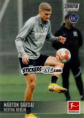 Sticker Márton Dárdai - Stadium Club Chrome Bundesliga 2021-2022 - Topps