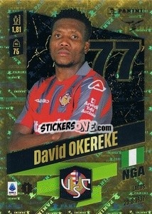 Sticker David Okereke - Calciatori 2022-2023 n. 81g - Panini