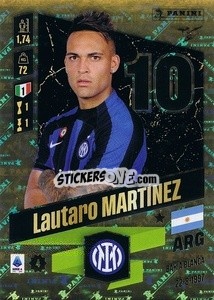Sticker Lautaro Martínez - Calciatori 2022-2023 n. 187g - Panini