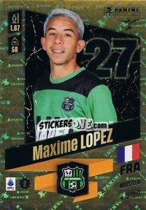 Cromo Maxime Lopez - Calciatori 2022-2023 - Panini