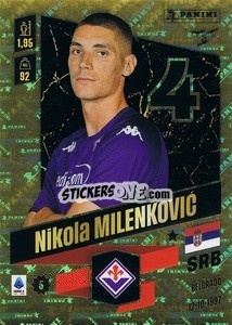 Figurina Nikola Milenković - Calciatori 2022-2023 - Panini