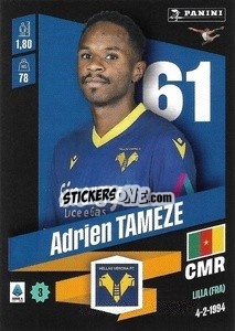 Cromo Adrien Tameze - Calciatori 2022-2023 - Panini