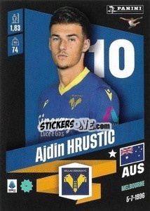Sticker Ajdin Hrustic - Calciatori 2022-2023 - Panini