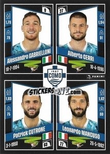 Cromo Alessandro Gabrielloni / Alberto Cerri / Patrick Cutrone / Leonardo Mancuso