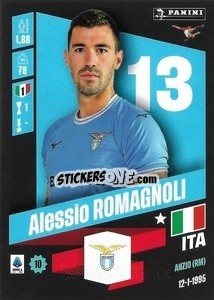 Figurina Alessio Romagnoli - Calciatori 2022-2023 - Panini