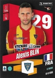Sticker Alexis Blin - Calciatori 2022-2023 - Panini
