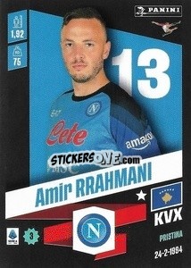 Figurina Amir Rrahmani - Calciatori 2022-2023 - Panini