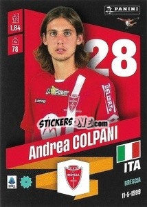 Figurina Andrea Colpani - Calciatori 2022-2023 - Panini