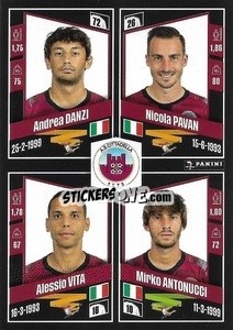 Figurina Andrea Danzi / Nicola Pavan / Alessio Vita / Mirko Antonucci - Calciatori 2022-2023 - Panini