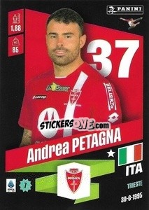 Figurina Andrea Petagna - Calciatori 2022-2023 - Panini