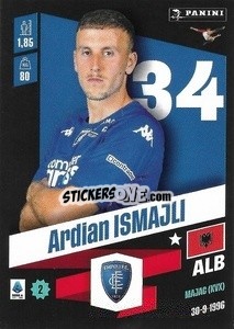 Sticker Ardian Ismajli - Calciatori 2022-2023 - Panini