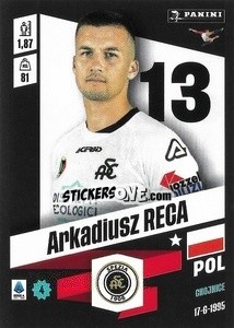 Figurina Arkadiusz Reca - Calciatori 2022-2023 - Panini