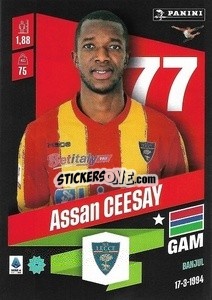 Sticker Assan Ceesay - Calciatori 2022-2023 - Panini
