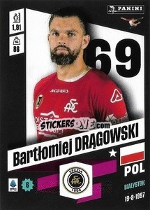 Figurina Bartłomiej Drągowski - Calciatori 2022-2023 - Panini