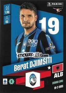 Figurina Berat Djimsiti - Calciatori 2022-2023 - Panini