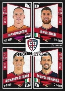 Sticker Boris Radunovic / Giorgio Altare / Alessandro Di Pardo / Edoardo Goldaniga