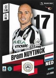 Cromo Bram Nuytinck - Calciatori 2022-2023 - Panini