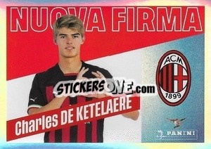 Sticker Charles De Ketelaere - Calciatori 2022-2023 - Panini