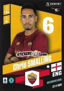 Sticker Chris Smalling - Calciatori 2022-2023 - Panini