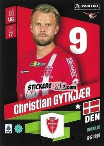 Figurina Christian Gytkjær - Calciatori 2022-2023 - Panini