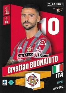 Figurina Cristian Buonaiuto - Calciatori 2022-2023 - Panini