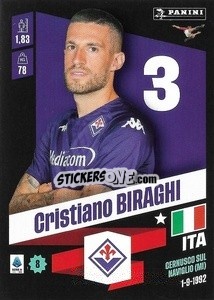 Sticker Cristiano Biraghi