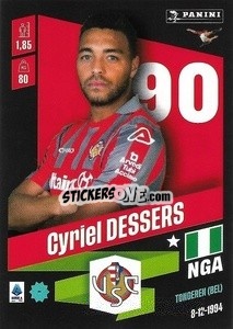 Sticker Cyriel Dessers - Calciatori 2022-2023 - Panini